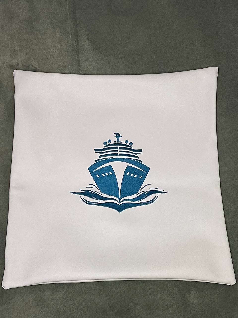 Pillows for Yacht Ship LOGO