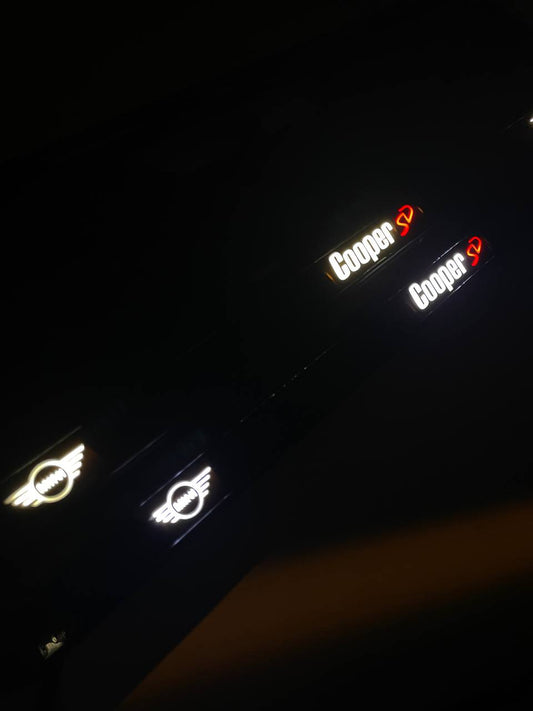Number Plate Holder MINI Cooper SD LED Logo