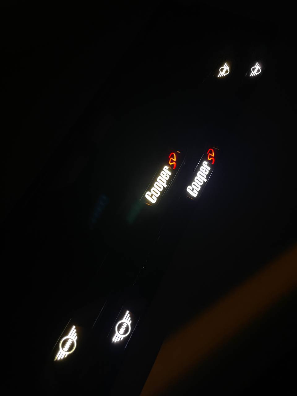 Number Plate Holder MINI Cooper SD LED Logo