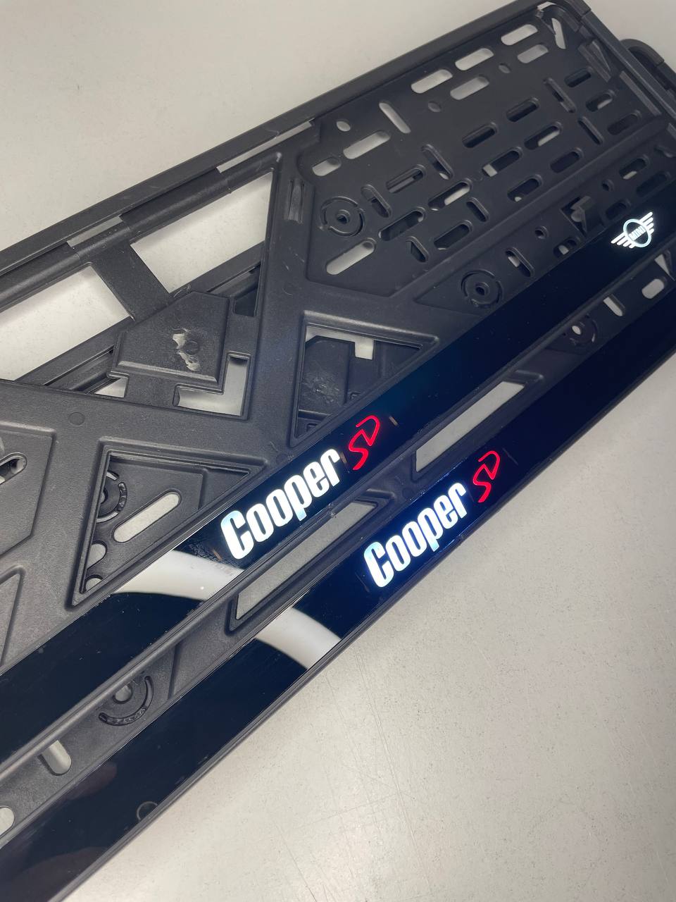 Number Plate Holder MINI Cooper SD LED Logo