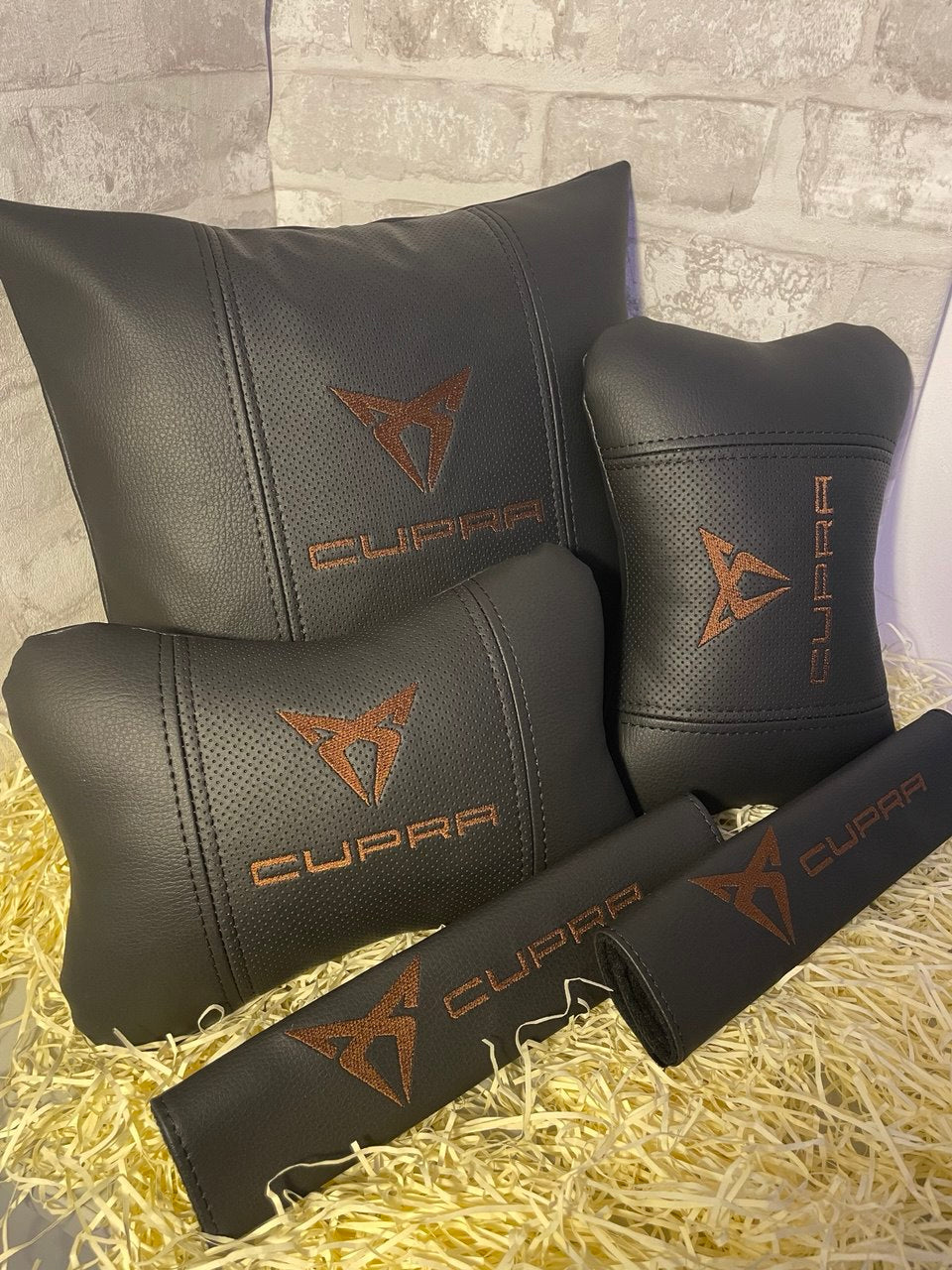 Lot Pillows  Cupra bronz Neck Support Pillow for Car Seat (Copy)