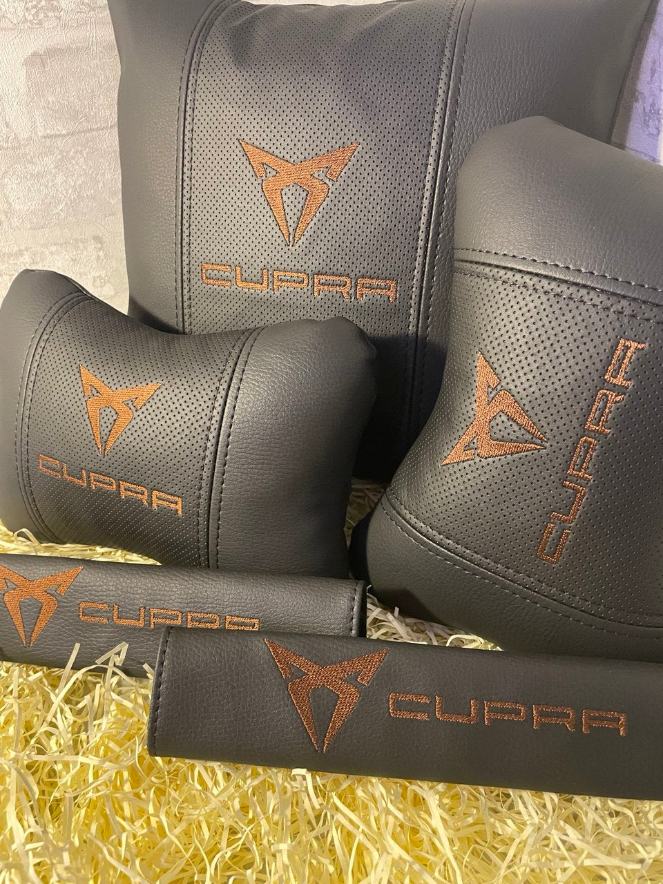 Lot Pillows  Cupra bronz Neck Support Pillow for Car Seat (Copy)