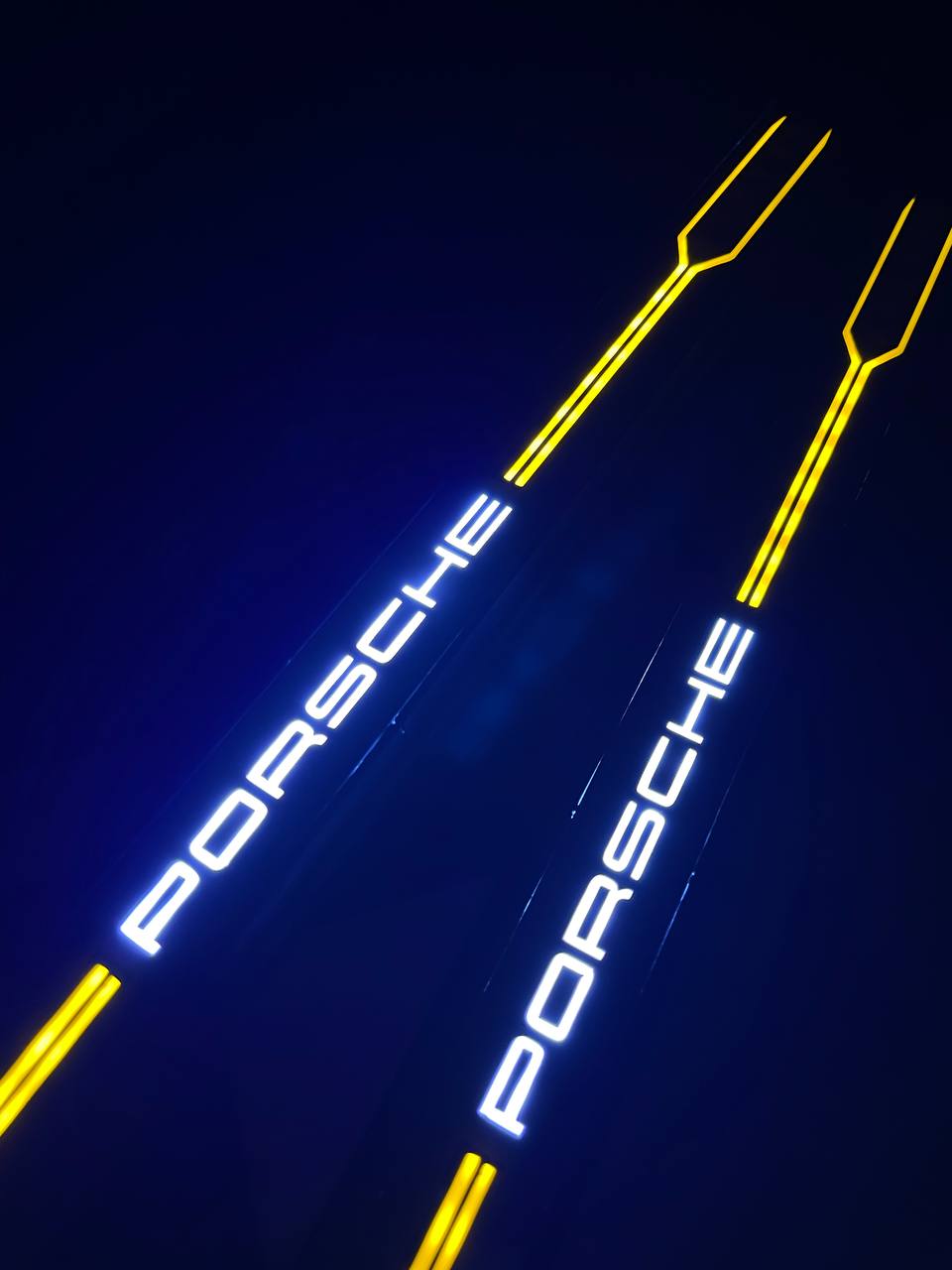 Number Plate Holder PORSCHE LED