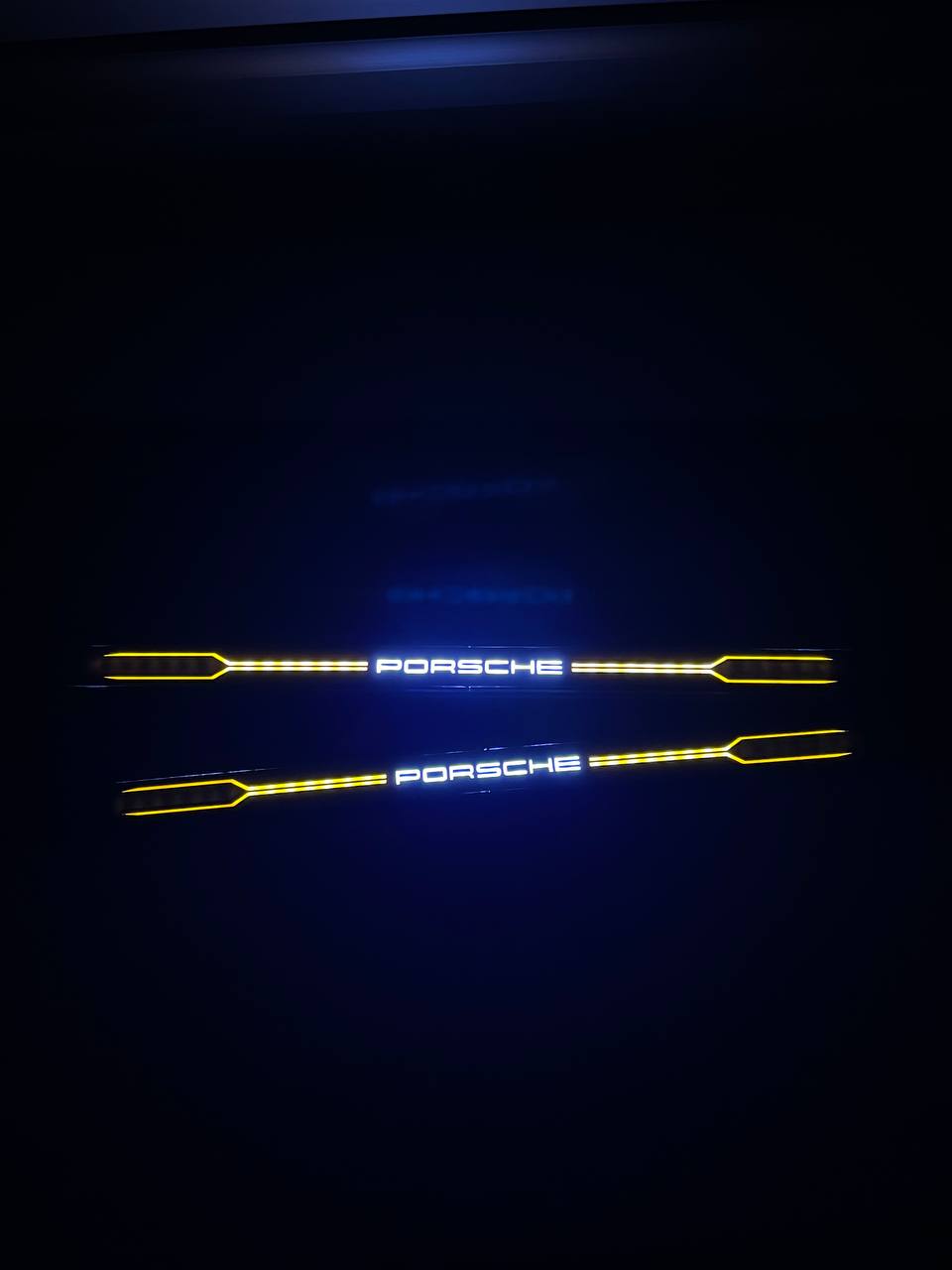 Number Plate Holder PORSCHE LED