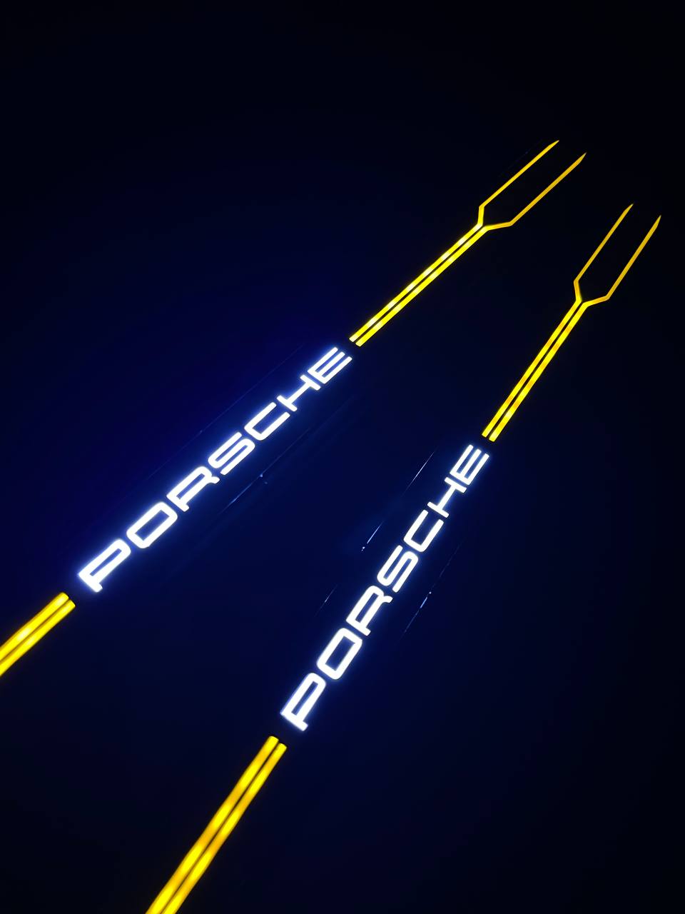 Number Plate Holder PORSCHE LED