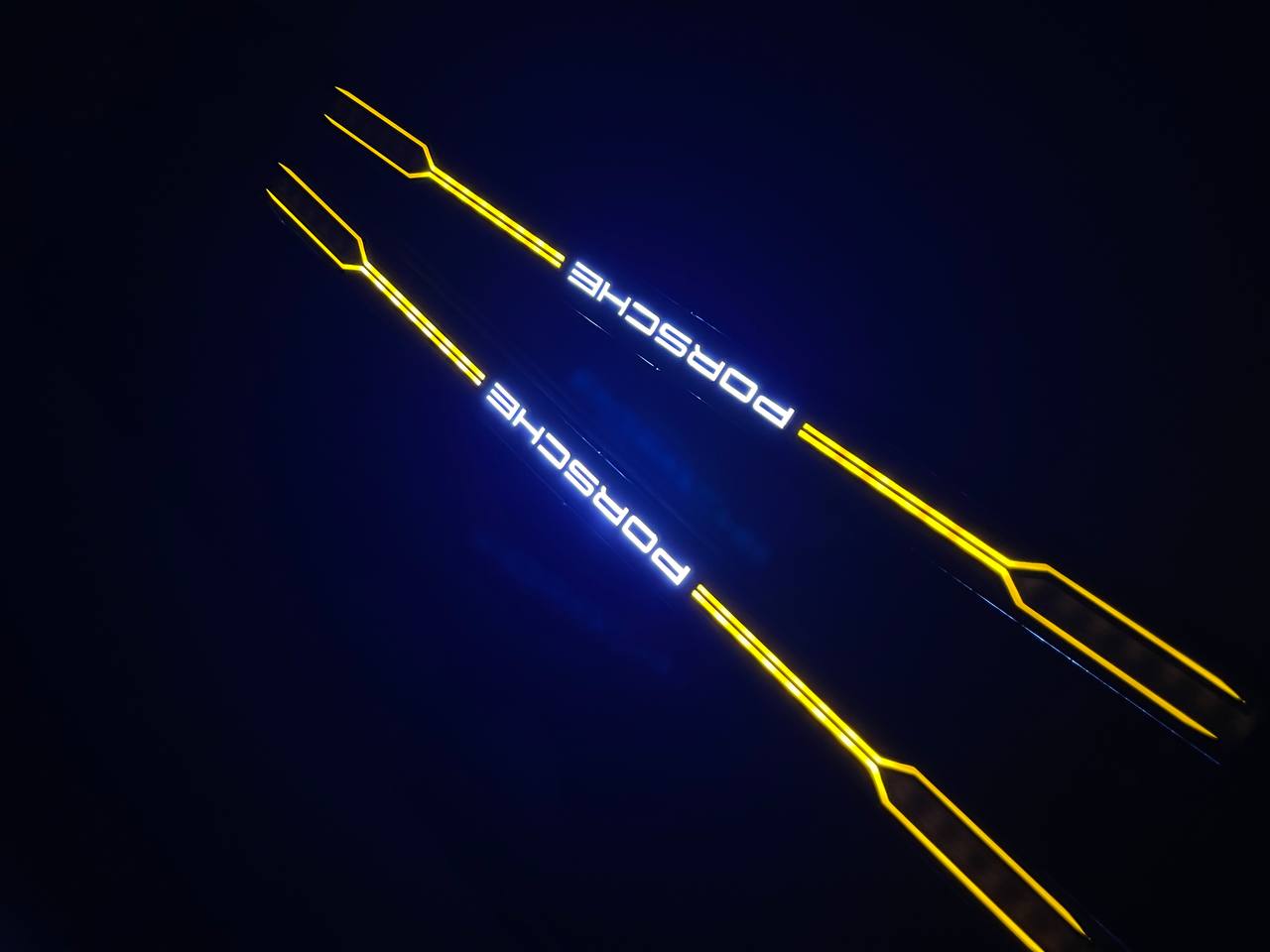 Number Plate Holder PORSCHE LED