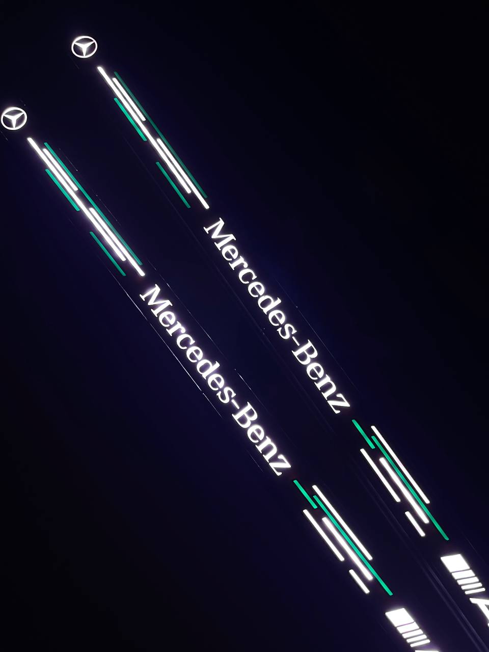 Number Plate Holder AMG LED