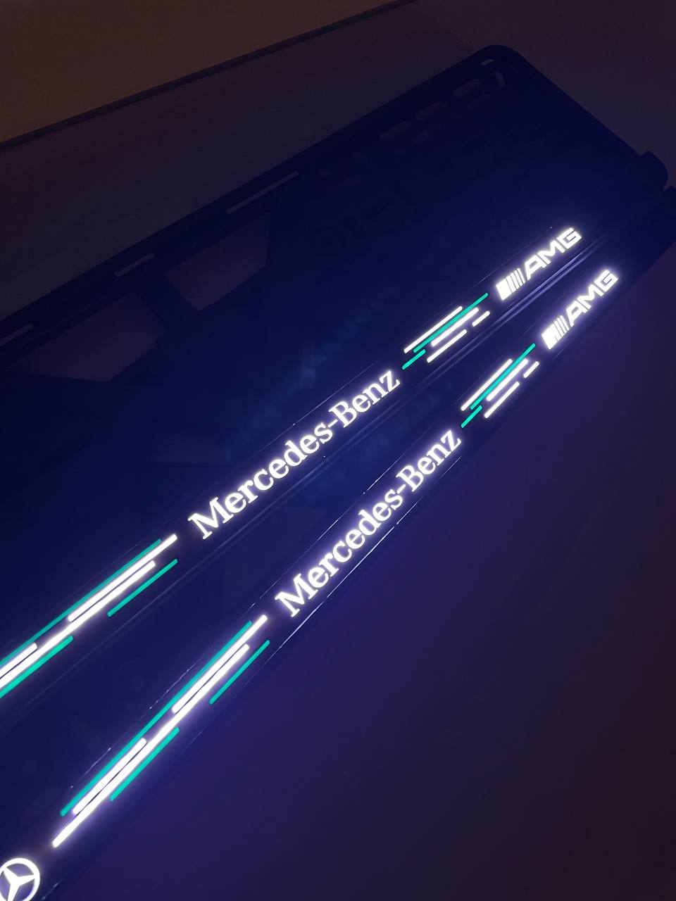 Number Plate Holder AMG LED