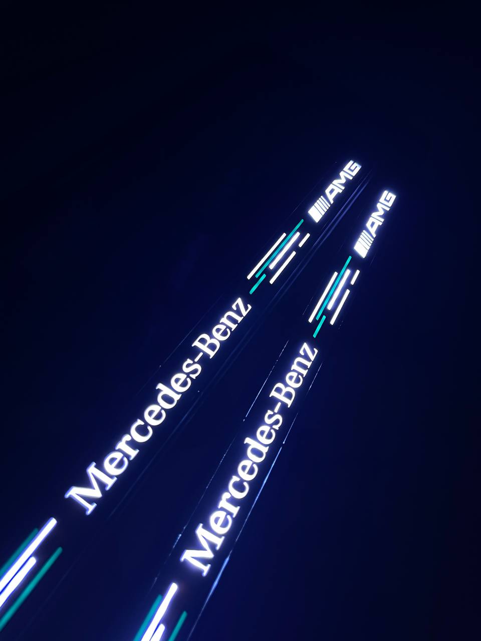 Number Plate Holder AMG LED