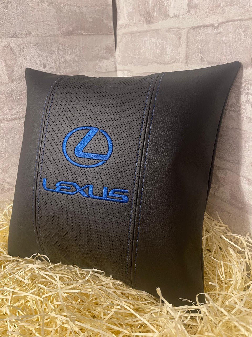 Lot Pillows  Lexus Blue Neck Support Pillow for Car Seat