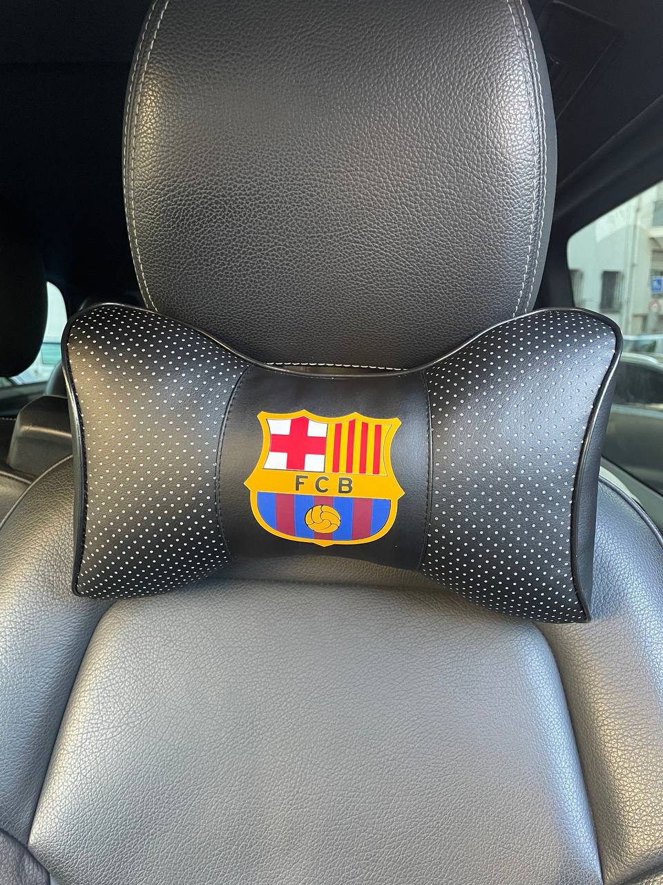 Pillows Barcelona FC Logo Neck Support Pillow for Car Seat