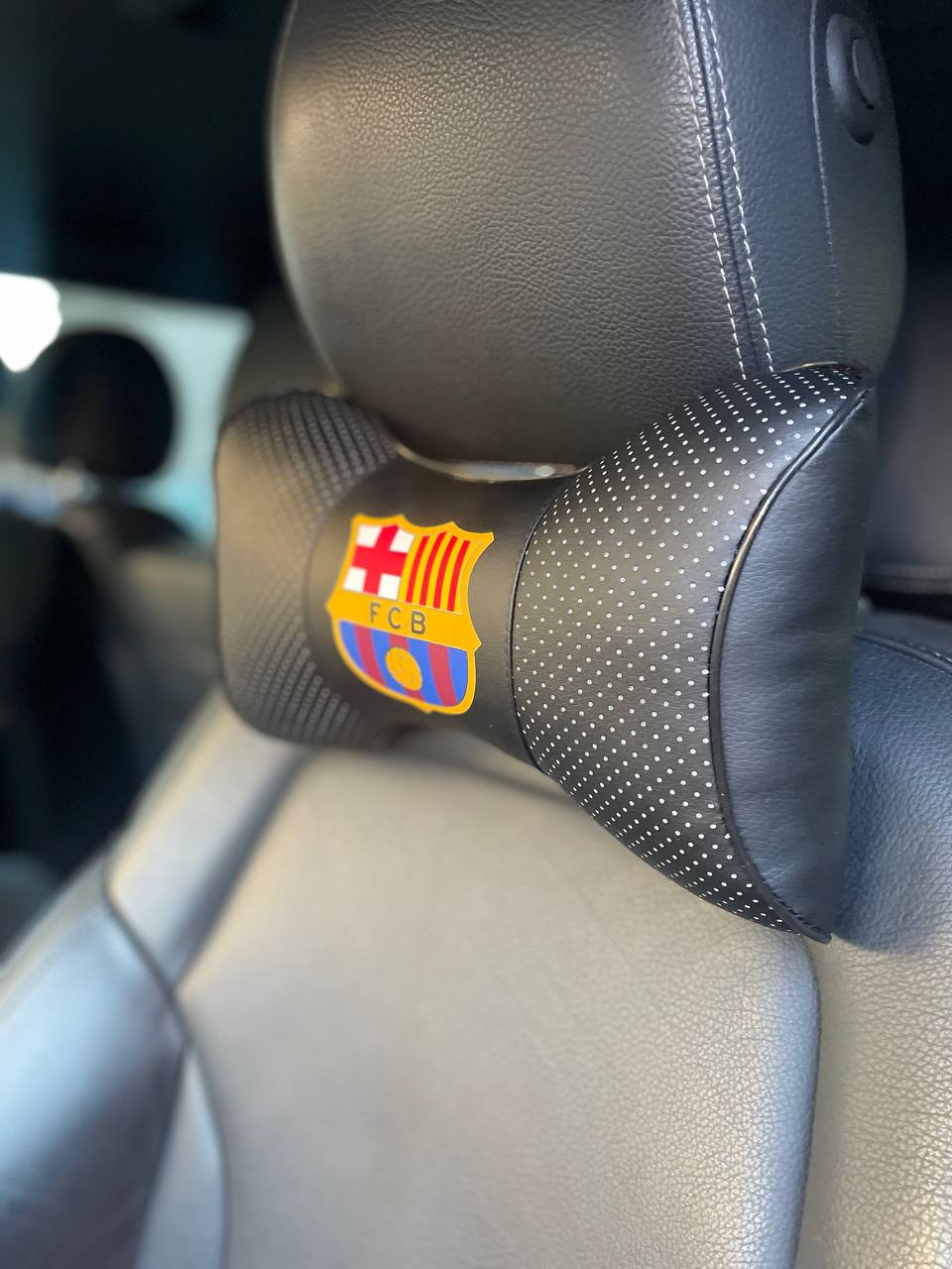 Pillows Barcelona FC Logo Neck Support Pillow for Car Seat