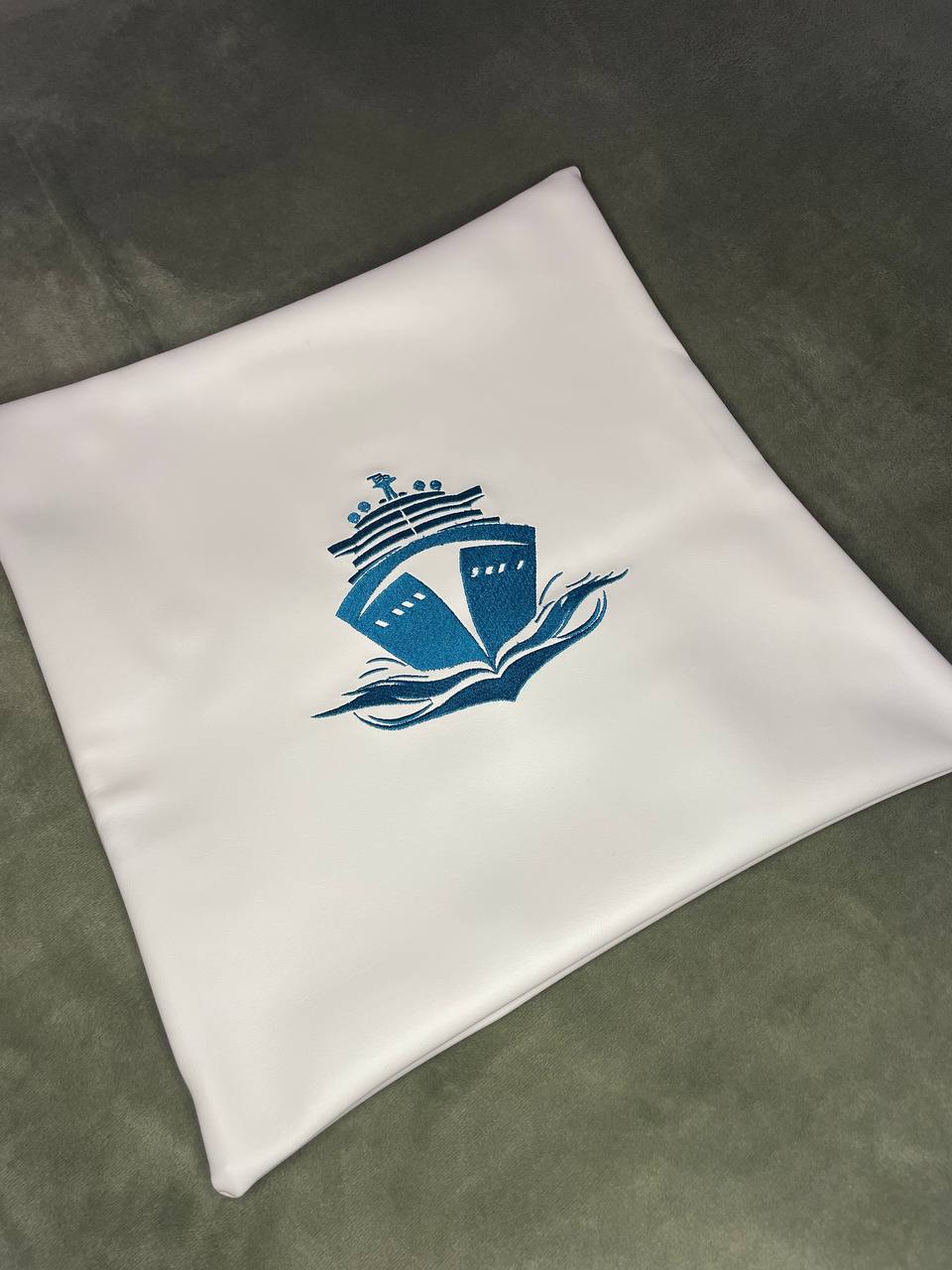 Pillows for Yacht Ship LOGO